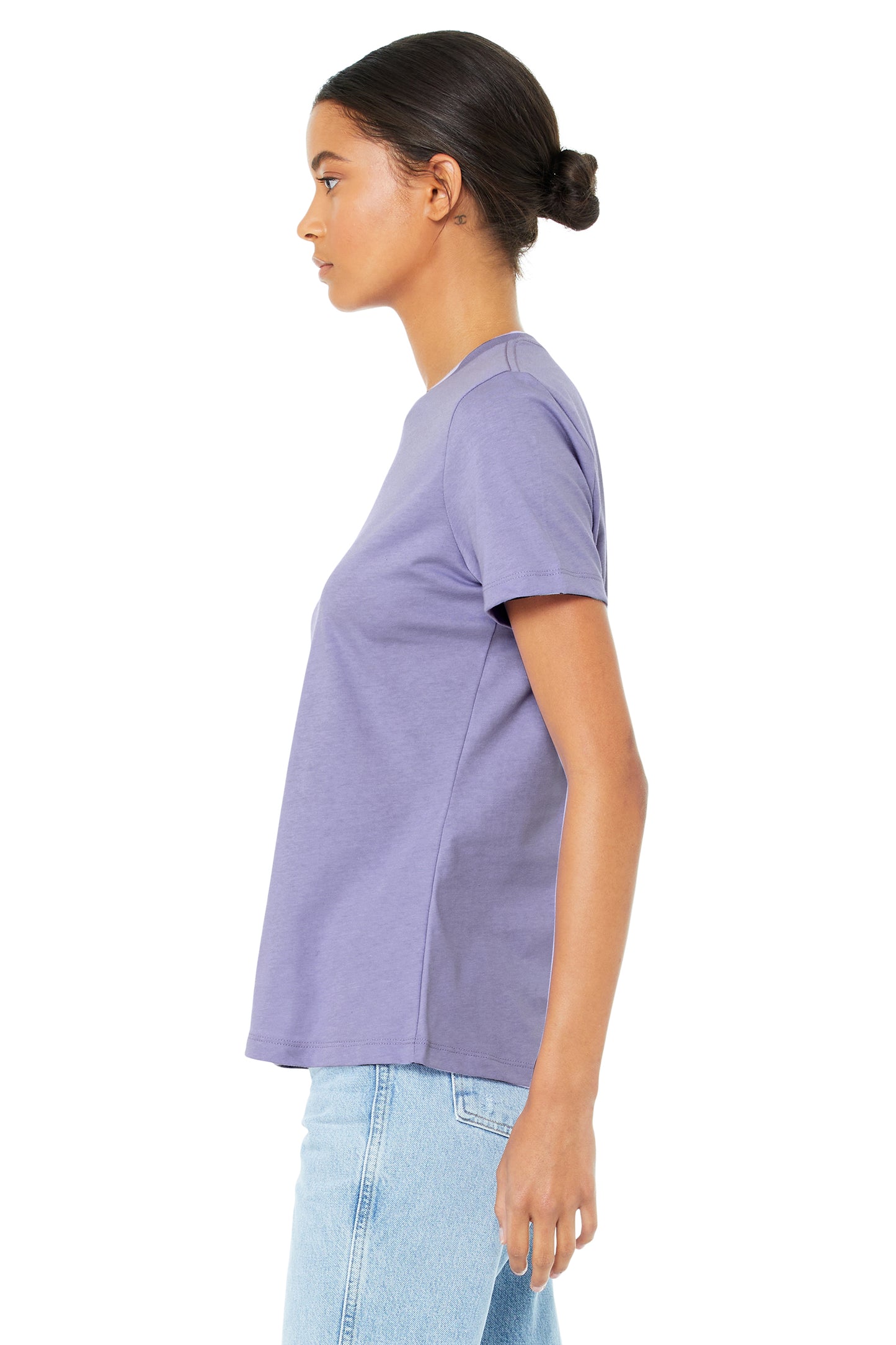 Women's Relaxed Jersey Short-Sleeve T-Shirt - Dark Lavender