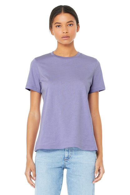 Women's Relaxed Jersey Short-Sleeve T-Shirt - Dark Lavender