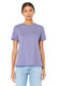 Bella + Canvas B6400 - Women's Relaxed Jersey Short-Sleeve T-Shirt - Dark Lavender