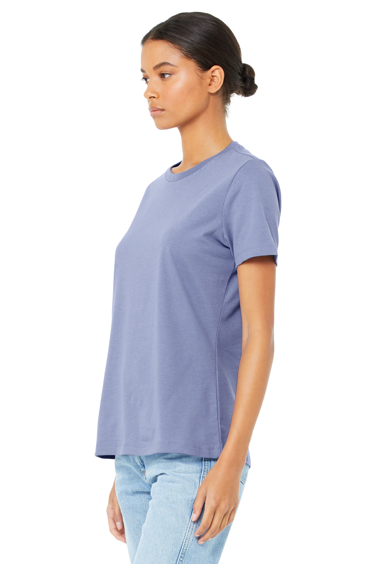 Women's Relaxed Jersey Short-Sleeve T-Shirt - Lavender Blue