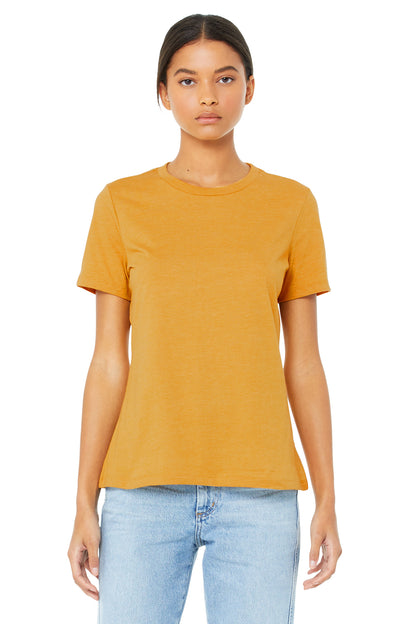 Women's Relaxed Jersey Short-Sleeve T-Shirt - Mustard