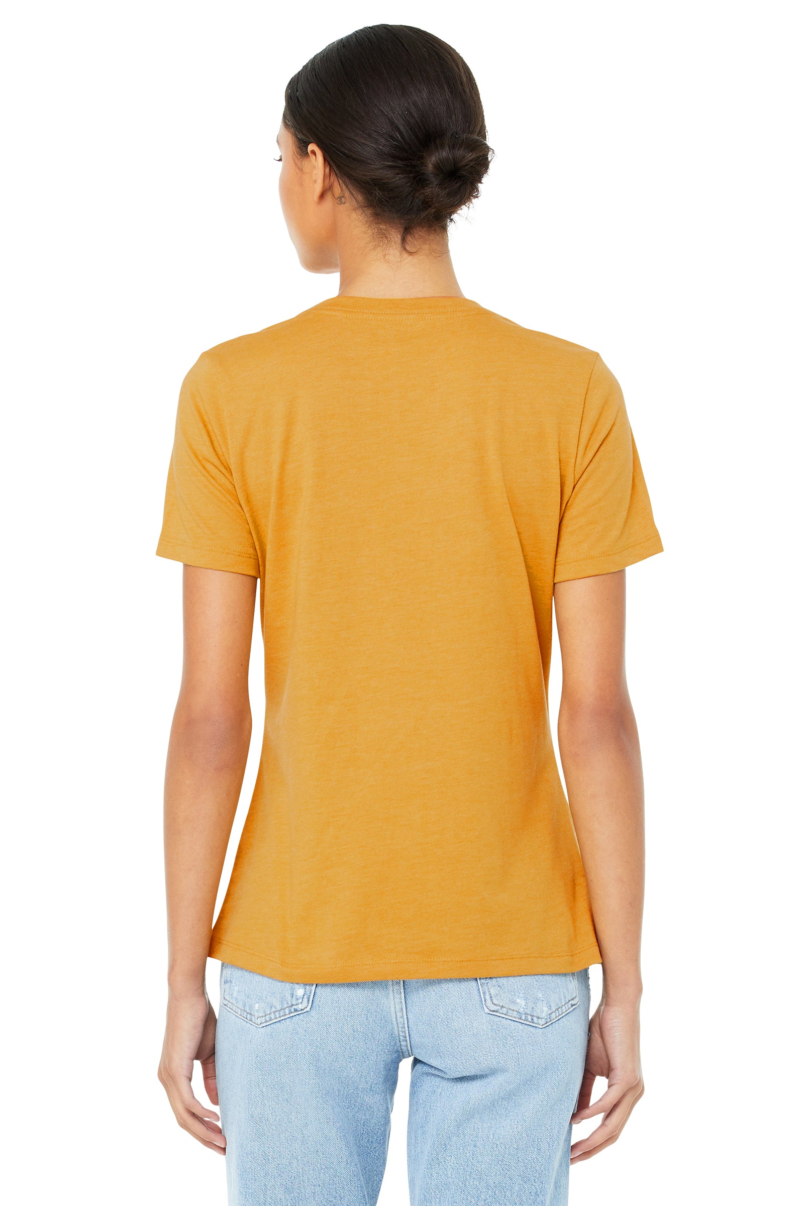 Women's Relaxed Jersey Short-Sleeve T-Shirt - Mustard