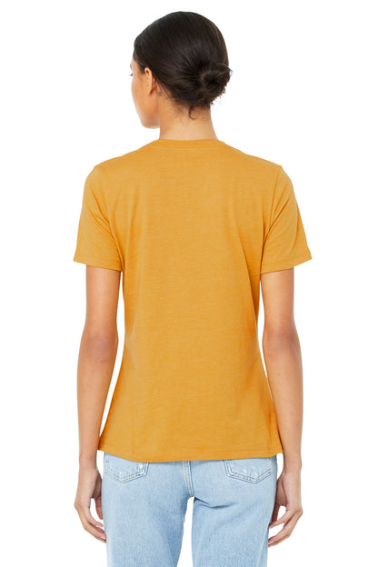 Women's Relaxed Jersey Short-Sleeve T-Shirt - Mustard