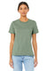 Bella + Canvas B6400 - Women's Relaxed Jersey Short-Sleeve T-Shirt - Sage