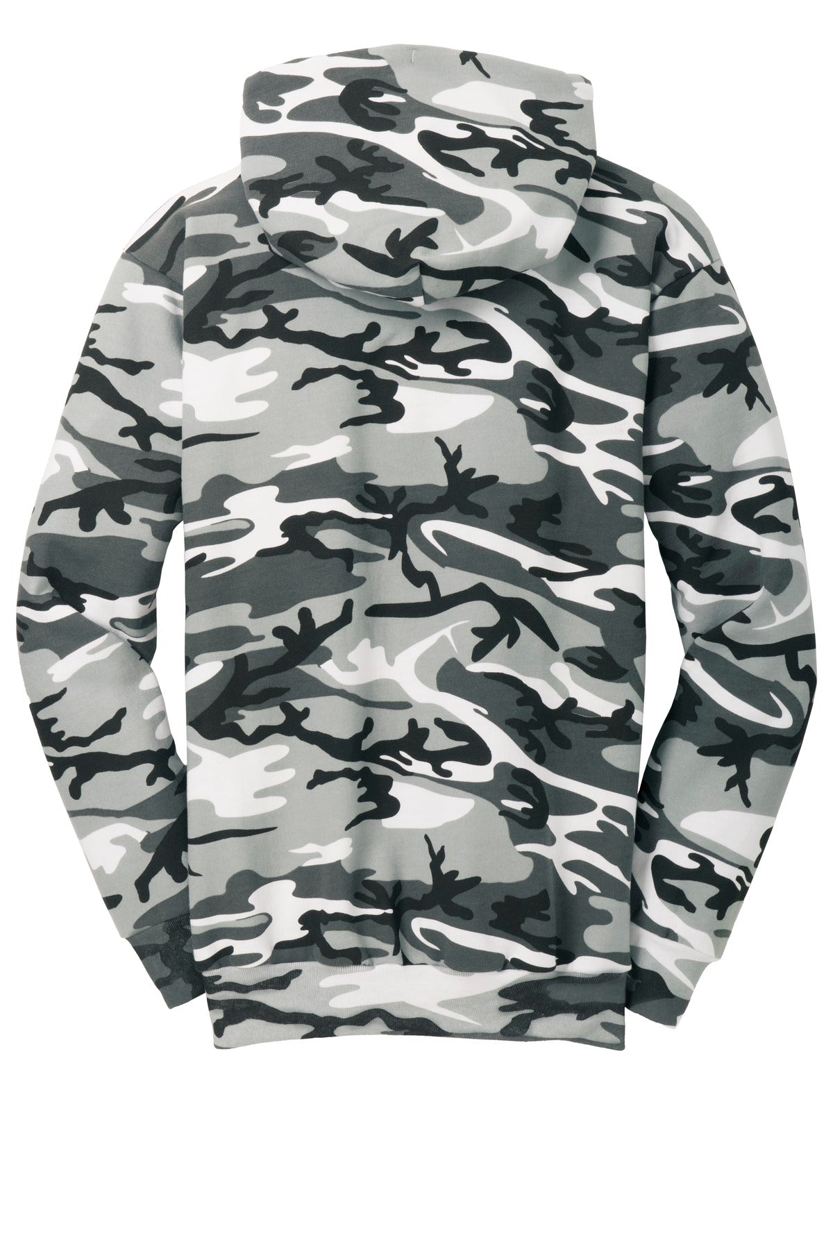 Unisex Core Fleece Camo Pullover Hoodie - Winter Camo