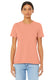 Bella + Canvas 6413 - Women's Triblend Relaxed Jersey Short-Sleeve T-Shirt - Sunset Triblend