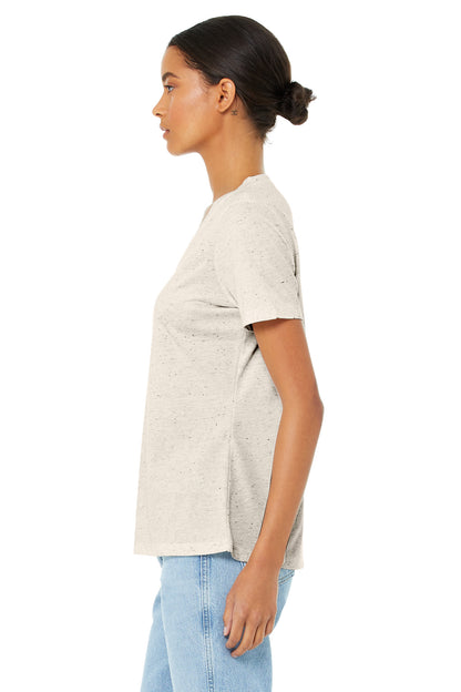 Women's Relaxed Jersey V-Neck T-Shirt - Oatmeal