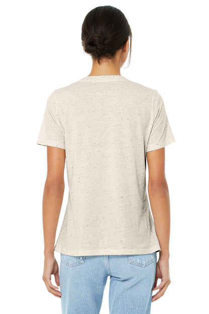 Women's Relaxed Jersey V-Neck T-Shirt - Oatmeal