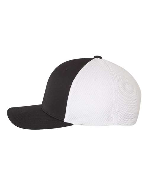 Flexfit 6533 Black/ White — direct side