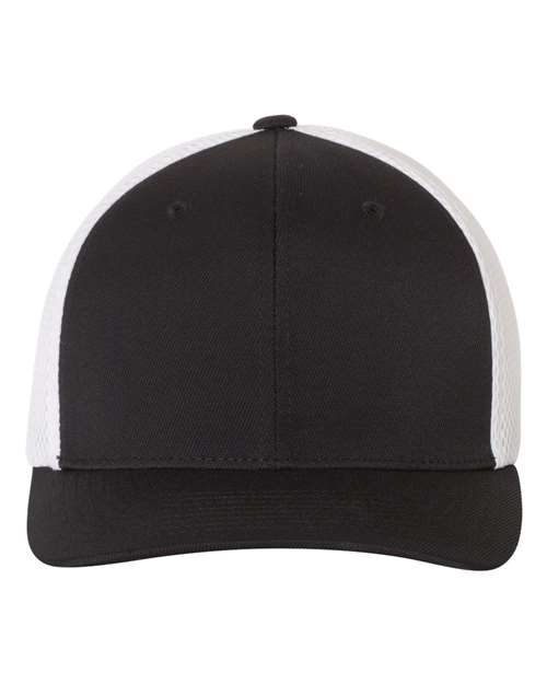 Flexfit 6533 Black/ White — front