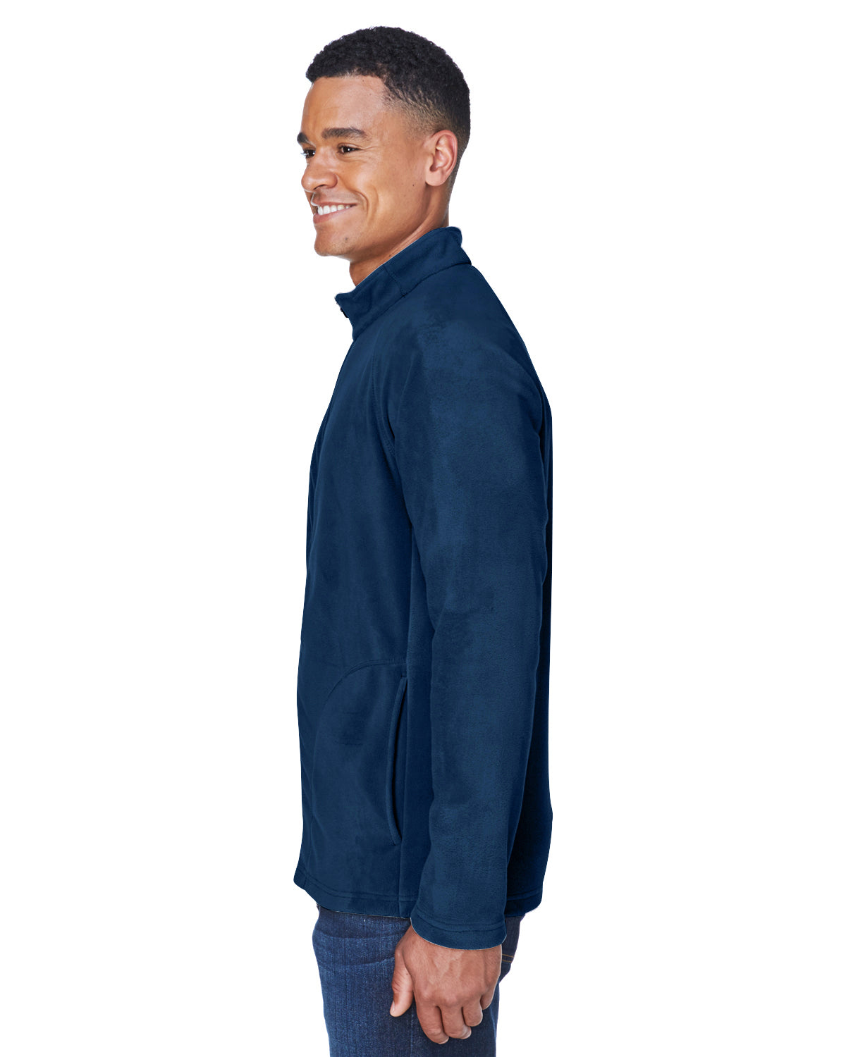 Men's Campus Microfleece Jacket - Sport Dark Navy