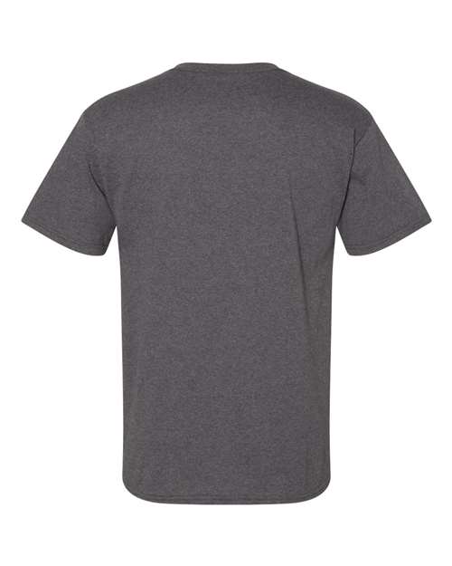 Hanes 5280 Charcoal Heather — back