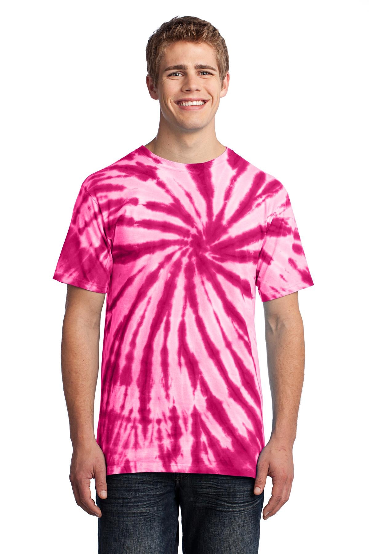 Unisex Tie-Dye Tee - Pink
