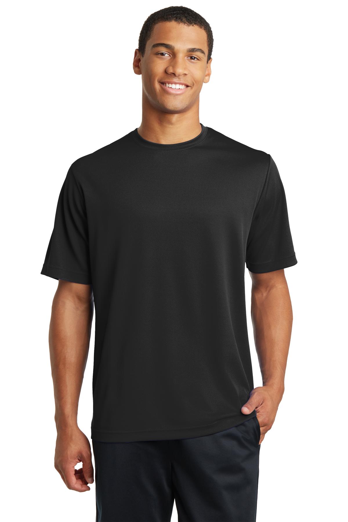 Unisex PosiCharge RacerMesh Tee - Black