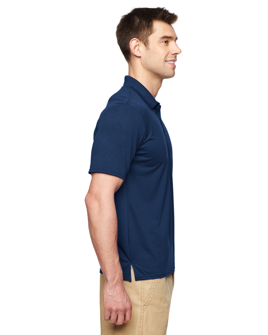 Unisex Performance® Jersey Polo - Marble Navy