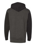 Independent Trading Co. IND4000 Charcoal Heather/ Black — back