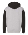 Independent Trading Co. IND4000 Grey Heather/ Black — back