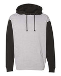 Independent Trading Co. IND4000 Grey Heather/ Black — front