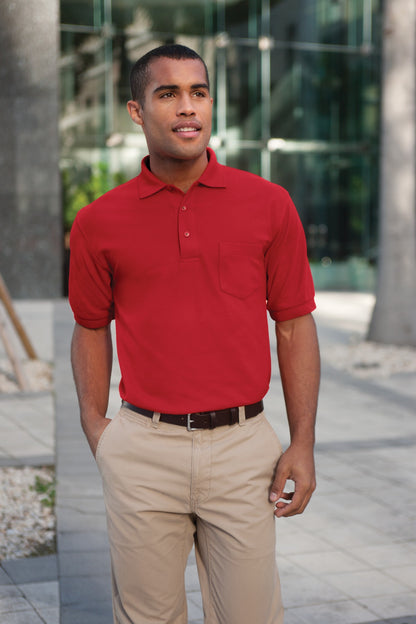 Unisex Silk Touch Polo - Banana