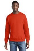 Unisex Core Fleece Crewneck Sweatshirt - Orange