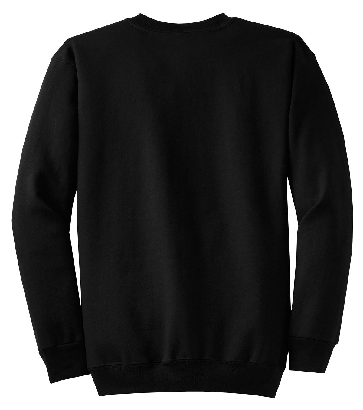 Unisex Core Fleece Crewneck Sweatshirt - Jet Black