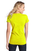 Women's Fitted The Concert Tee - Neon Yellow