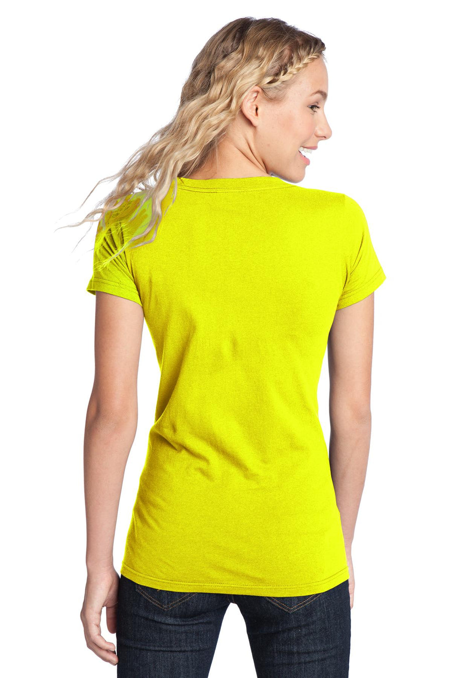 Women's Fitted The Concert Tee - Neon Yellow