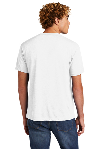 Unisex Triblend Crew - White