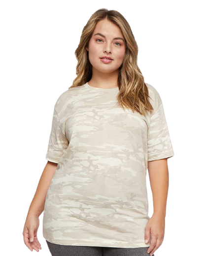 Unisex Fine Jersey T-Shirt - Natural Camo