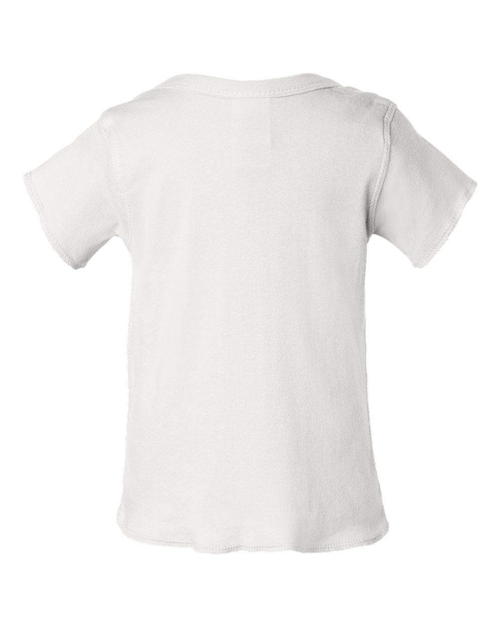 Infant Baby Rib T-Shirt - White