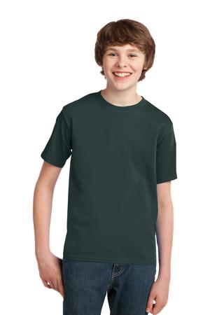 Youth Essential Tee - Dark Green
