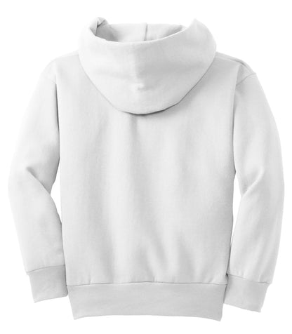 Youth Core Fleece Pullover Hoodie - White