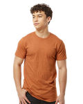 Unisex Fine Jersey Tee - Heather Rust