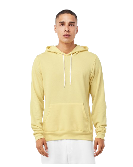 Unisex Sponge Fleece Pullover Hoodie - French Vanilla