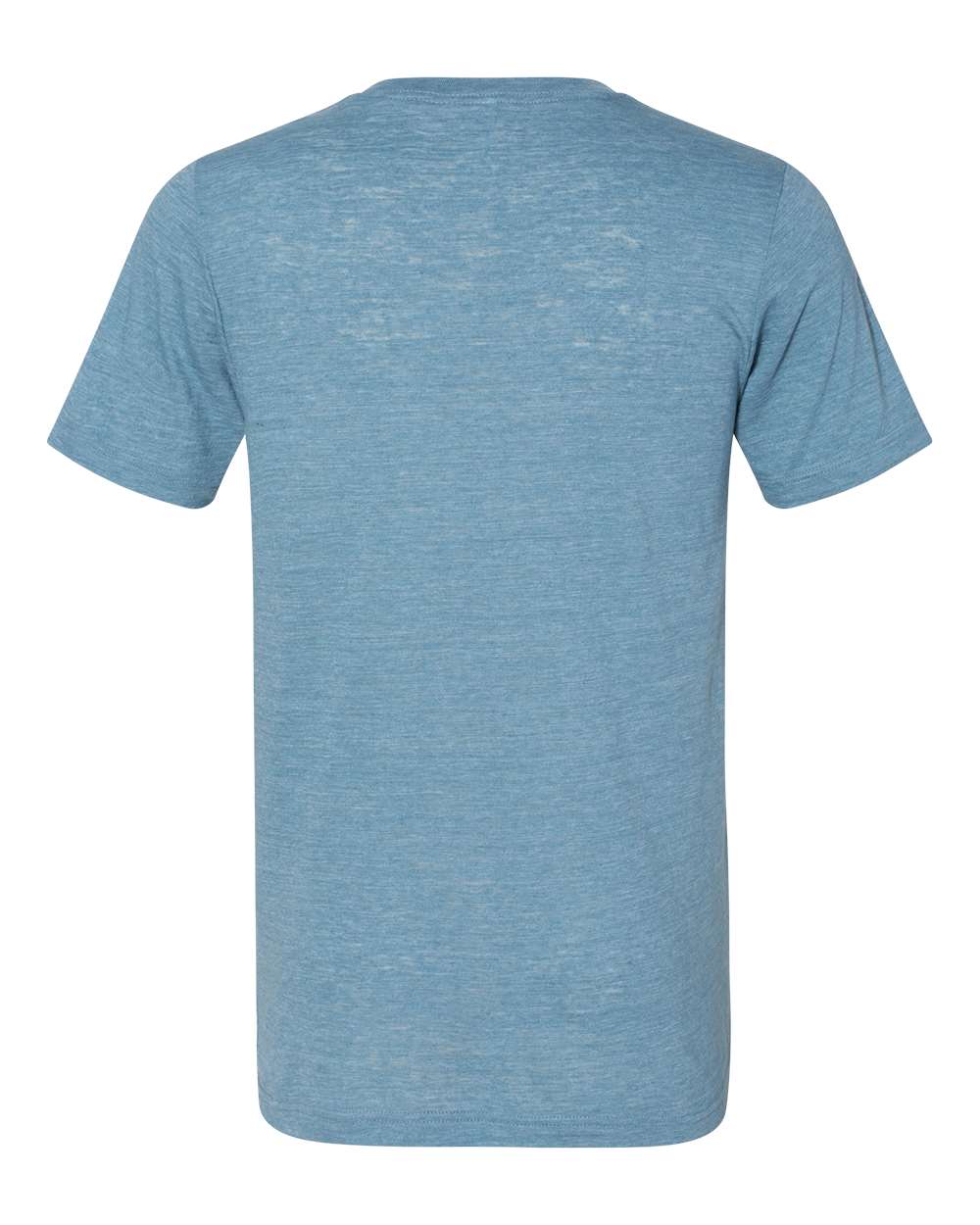 Unisex Jersey Short-Sleeve V-Neck T-Shirt - Denim Slub