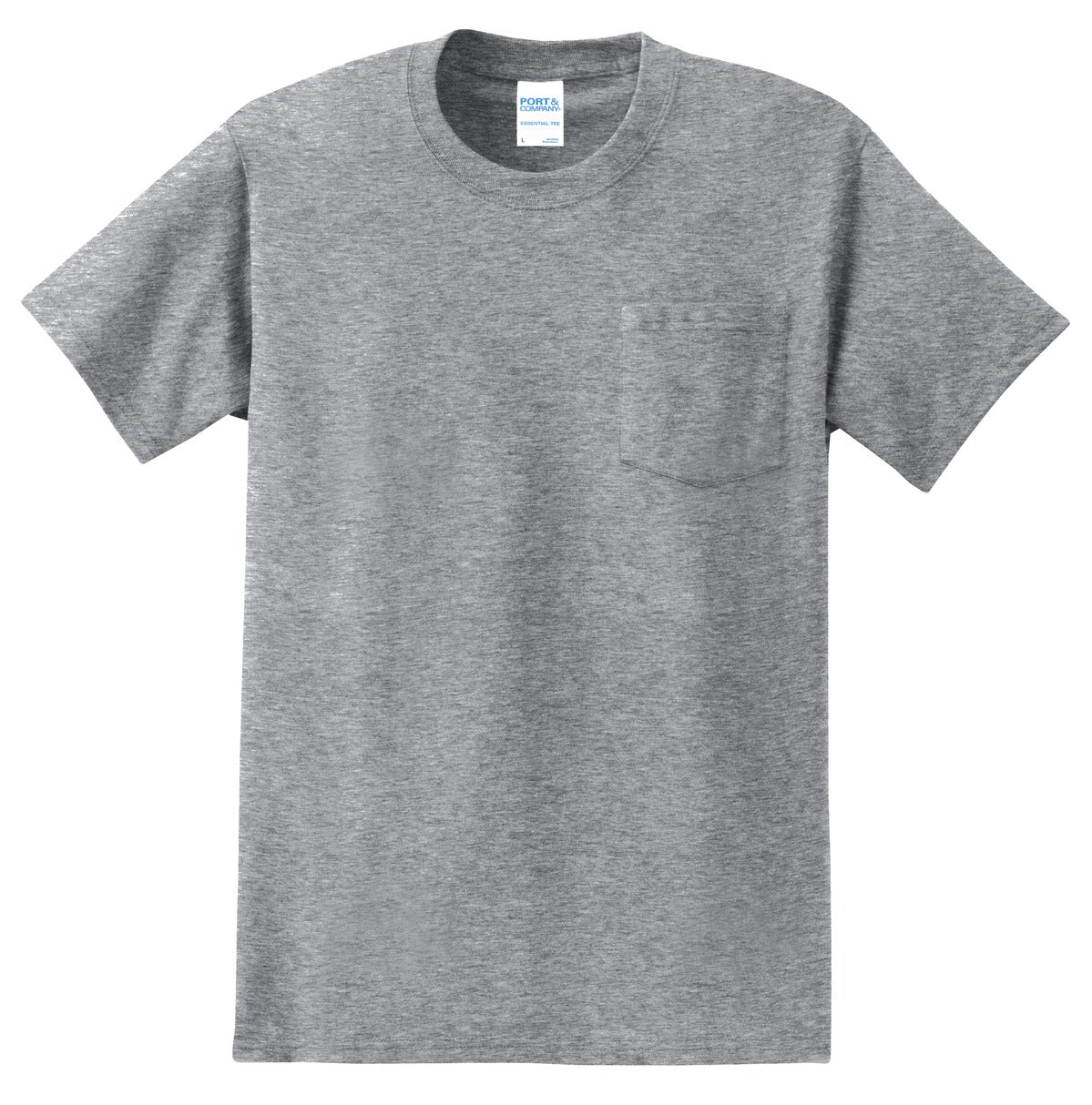 Unisex Tall Essential Pocket Tee - Athletic Heather