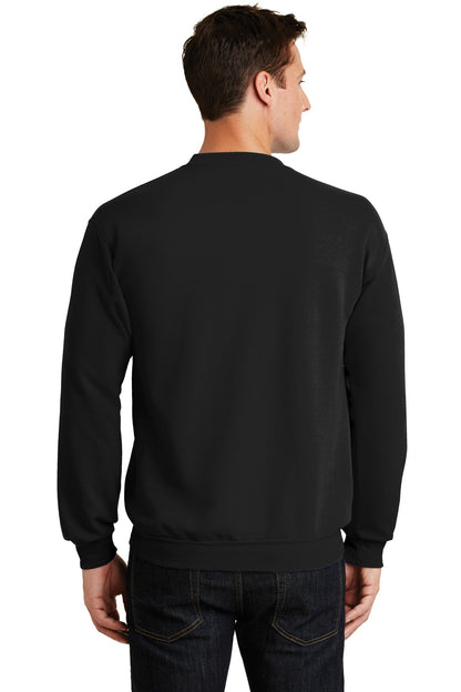 Unisex Core Fleece Crewneck Sweatshirt - Jet Black