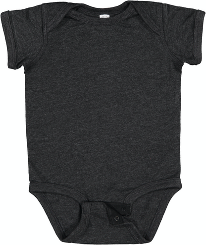 Infant Fine Jersey Bodysuit - Vintage Smoke