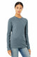 Bella + Canvas B6500 - Women's Jersey Long-Sleeve T-Shirt - Heather Slate