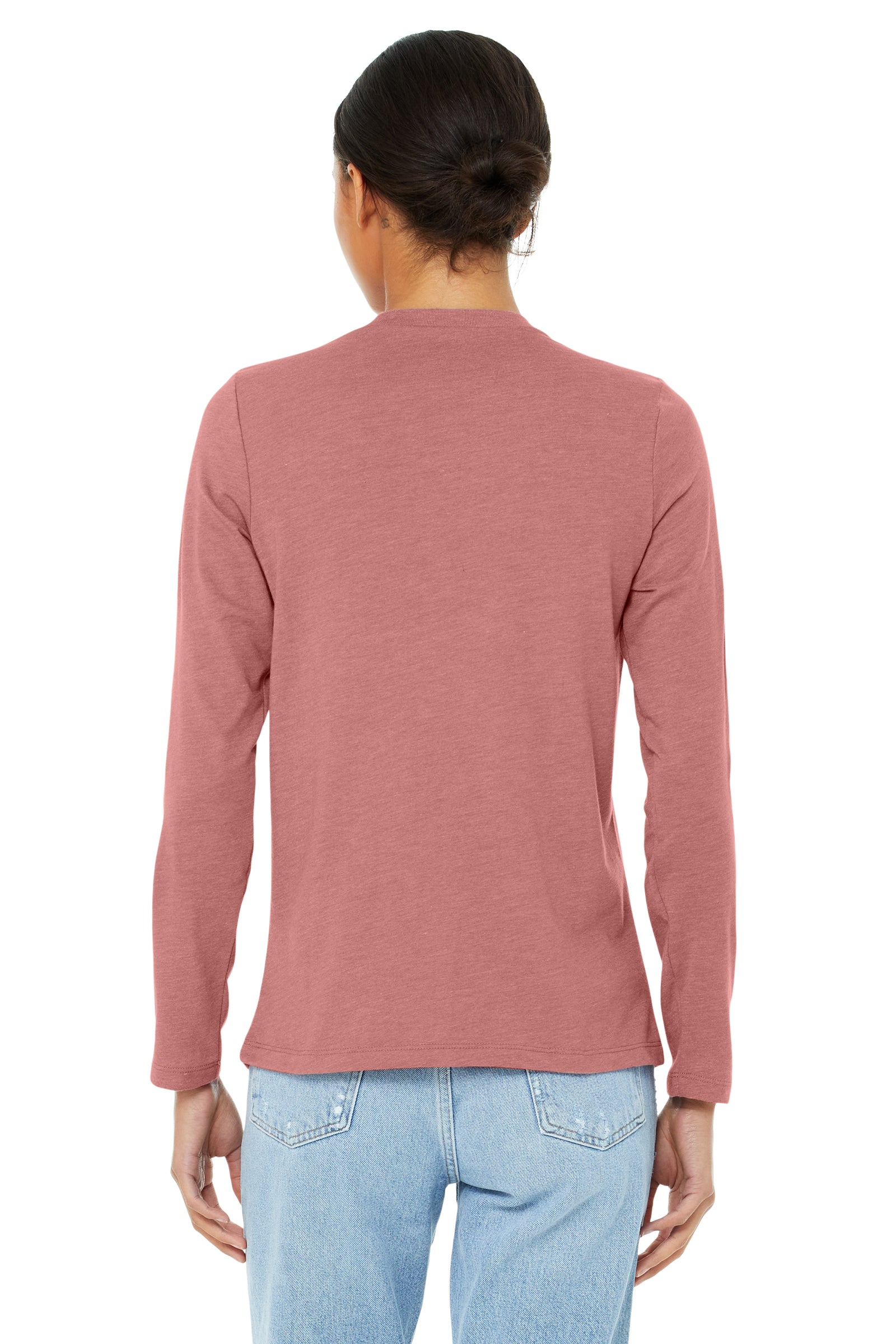 Women's Jersey Long-Sleeve T-Shirt - Heather Mauve