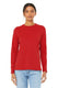 Bella + Canvas B6500 - Women's Jersey Long-Sleeve T-Shirt - Red