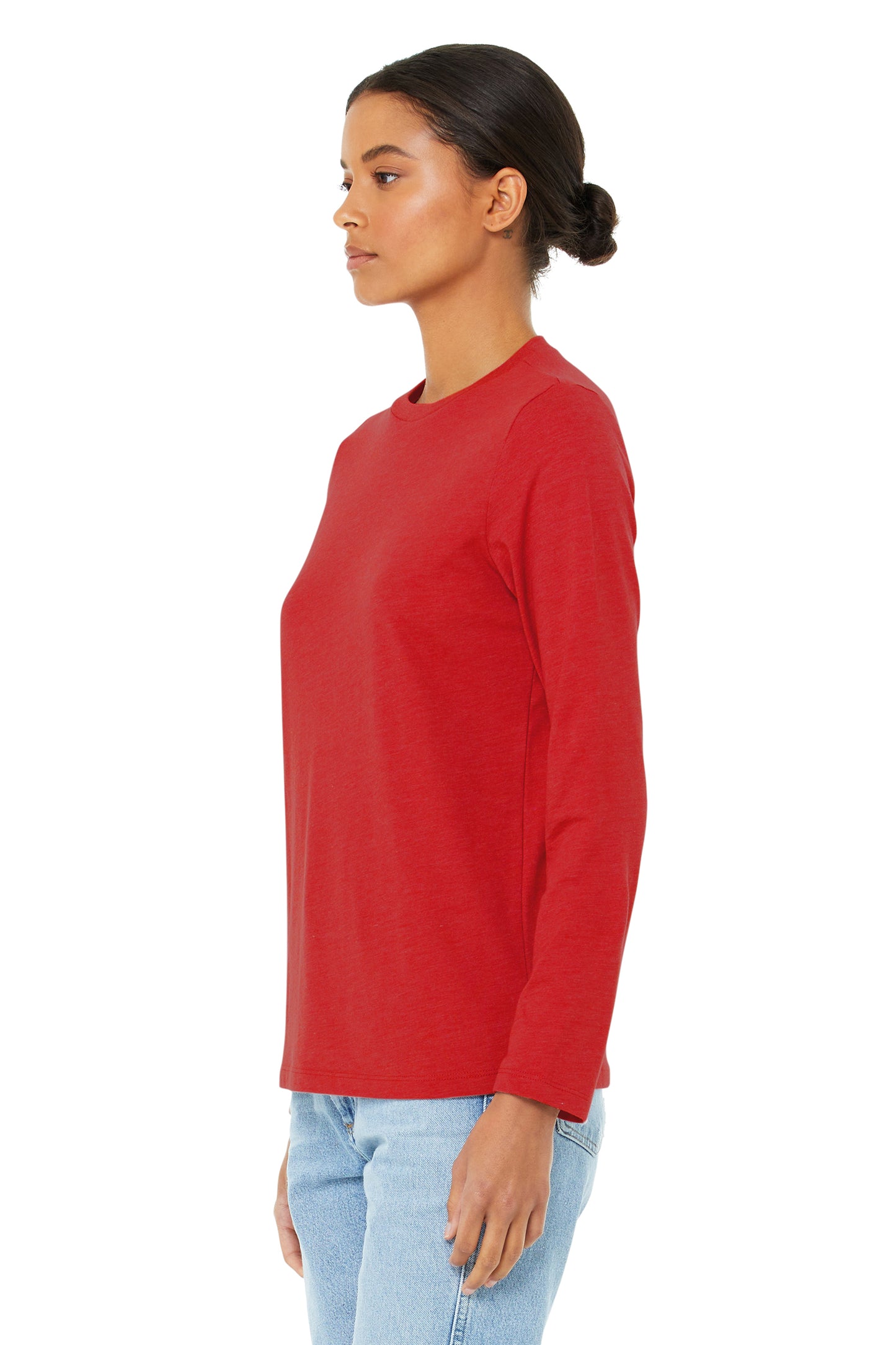 Women's Jersey Long-Sleeve T-Shirt - Red