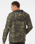 Independent Trading Co. EXP54LWZ Forest Camo — on model back