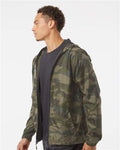 Independent Trading Co. EXP54LWZ Forest Camo — on model side