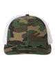 Army Camo / White