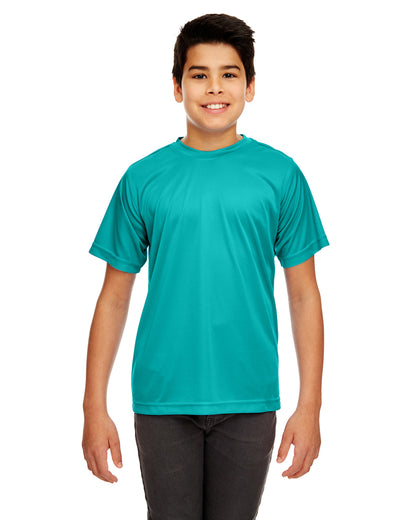Youth Cool & Dry Sport Performance Interlock T-Shirt - Jade