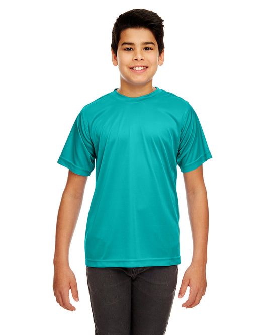 Youth Cool & Dry Sport Performance Interlock T-Shirt - Jade