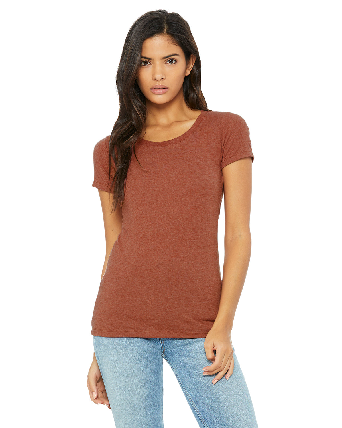 Women's Triblend Short-Sleeve T-Shirt - Clay Triblend