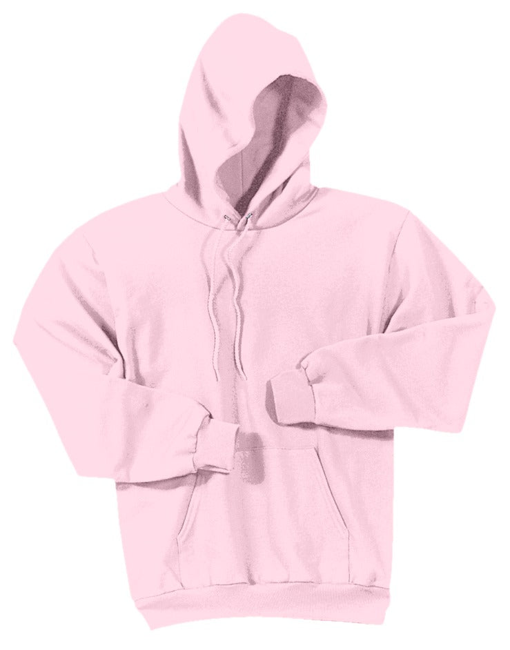 Unisex Core Fleece Pullover Hoodie - Pale Pink