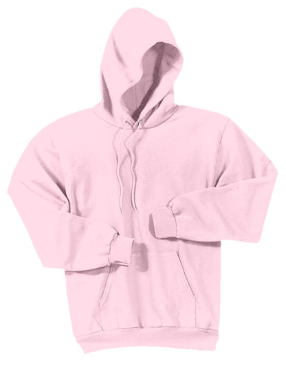 Unisex Core Fleece Pullover Hoodie - Pale Pink